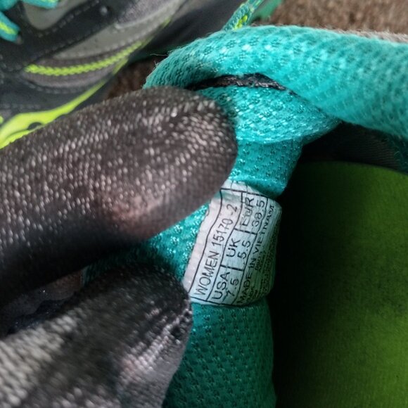 Saucony Womens size 7.5 Sneakers Trail Running Shoes Excursion TR 7 15170 - Picture 6 of 6